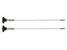 4proof Bürsten-Elektrodenpaar 300 mm Einsteck-Elektrodenspitzen - incl. Griffstück